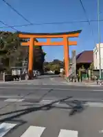 津島神社の鳥居