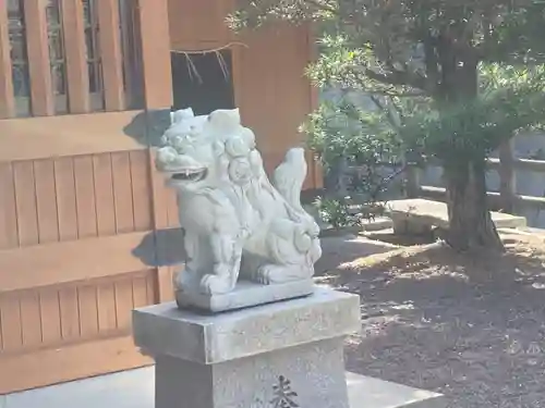 外泊天満神社の狛犬