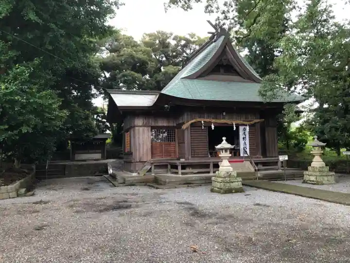 伊勢神明社の本殿・本堂