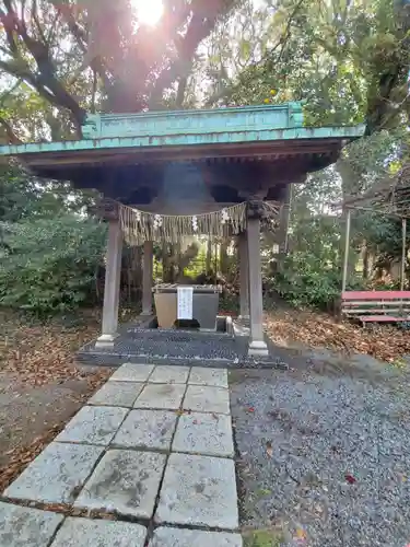 美濃輪稲荷神社の手水舎