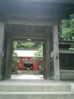 荏柄天神社の山門・神門