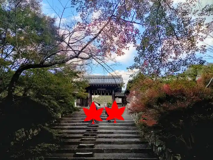 毘沙門堂門跡の山門・神門