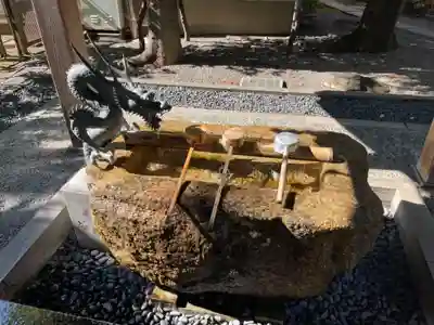 亀戸 香取神社の手水舎