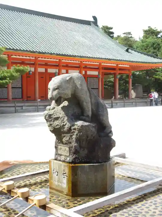 平安神宮の狛犬
