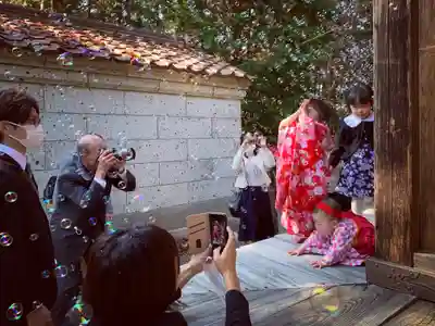 滑川神社 - 仕事と子どもの守り神の七五三参