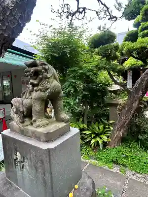 鳩森八幡神社の狛犬