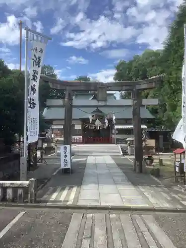 新羅神社の鳥居