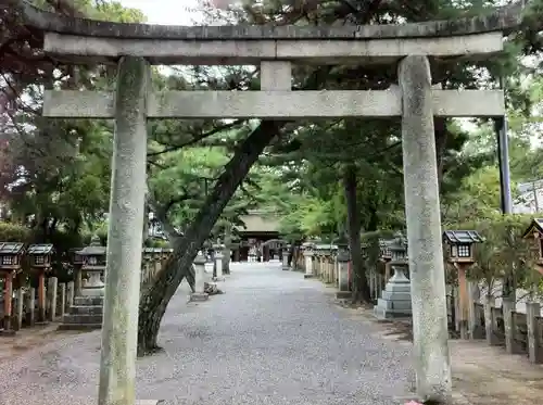 建部神社の鳥居