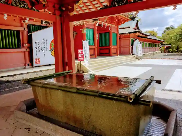 富士山本宮浅間大社の手水舎