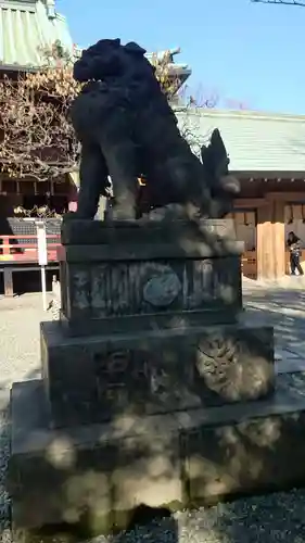 根津神社の狛犬