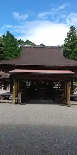 御上神社の本殿