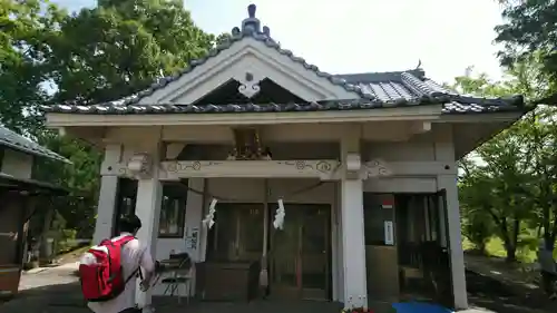 足王神社の本殿・本堂