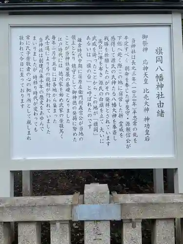 旗岡八幡神社の歴史