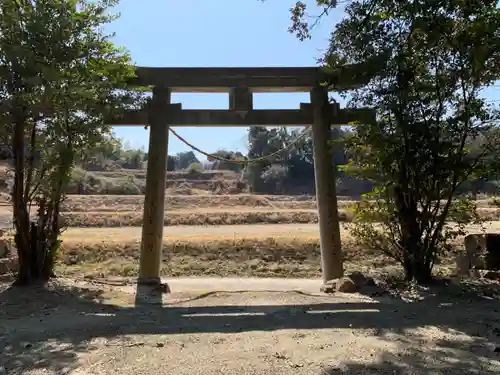 山神社の鳥居