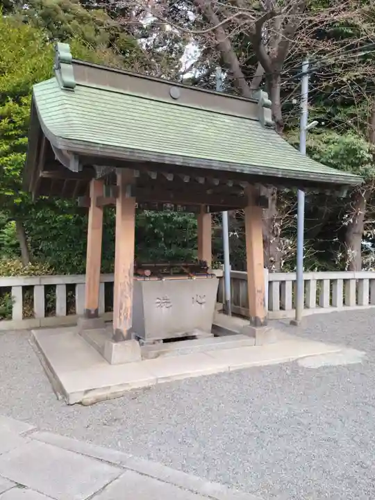 赤羽八幡神社の手水舎