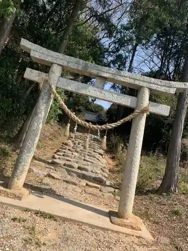 富任八幡宮の鳥居