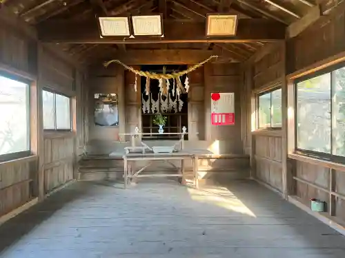 豊姫神社の本殿・本堂