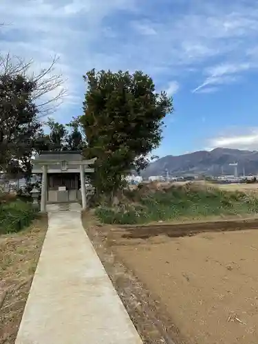 浮島稲荷神社の鳥居