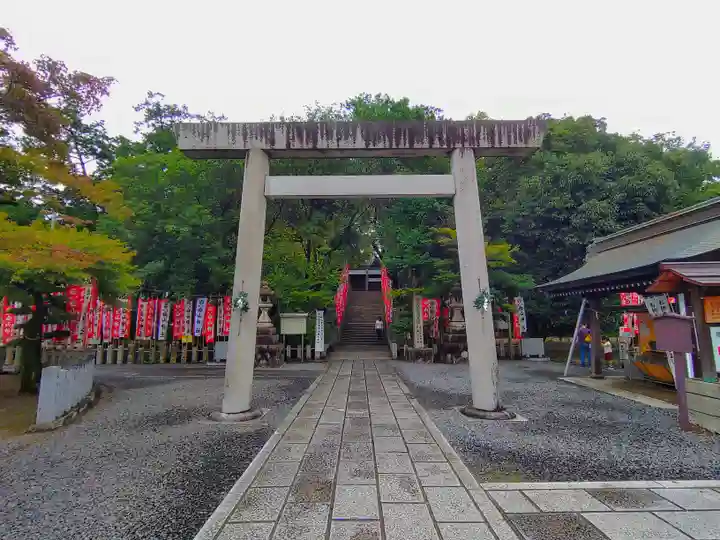 白山神社(二子町)の鳥居