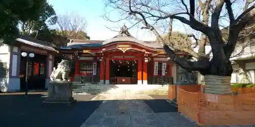 旗岡八幡神社の本殿・本堂