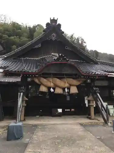 出雲大社石見分祠の本殿・本堂