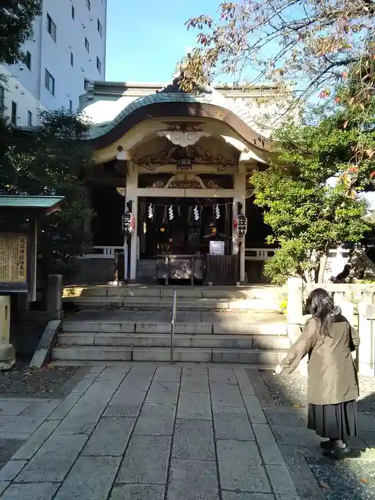 猿江神社の本殿・本堂