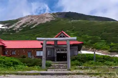 白山比咩神社　奥宮の本殿・本堂