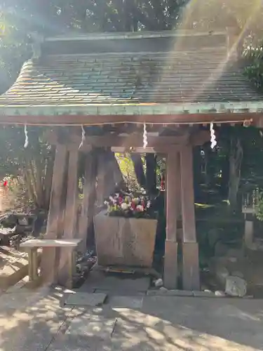 富知六所浅間神社の手水舎