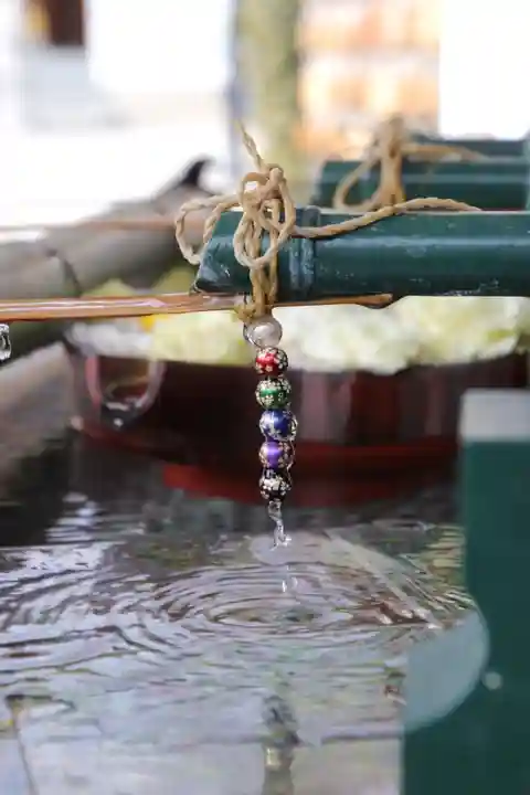 伊和志津神社の手水舎