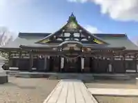 秋田県護國神社の本殿・本堂