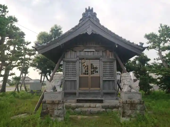 境神明社の本殿・本堂