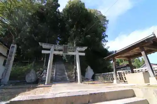 塩松神社の鳥居