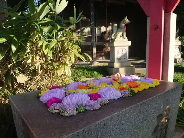 徳本稲荷の手水舎