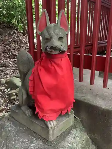 坂下神社の狛犬