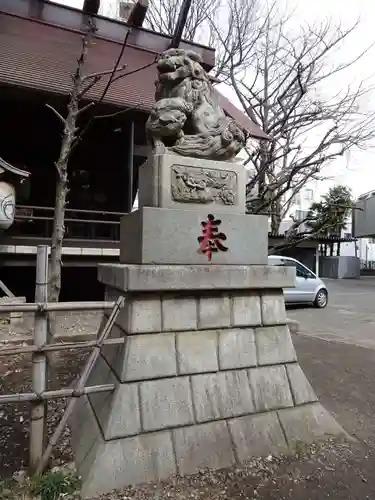 高円寺氷川神社の狛犬