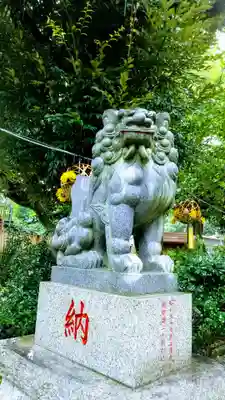 菊田神社の狛犬