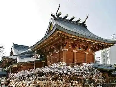湯島天満宮の本殿・本堂
