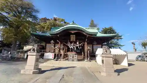 子鍬倉神社の本殿