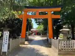 旗岡八幡神社の鳥居