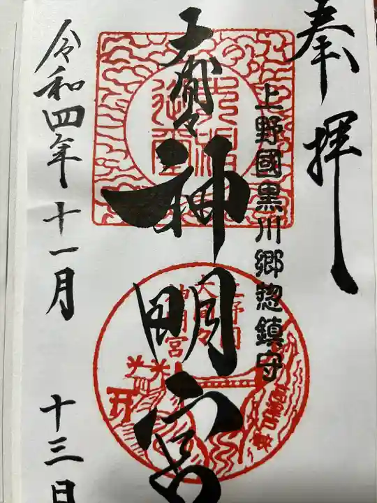 大間々神明宮(群馬県)