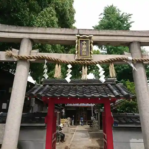 中井神社の鳥居