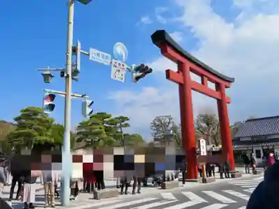 鶴岡八幡宮の鳥居