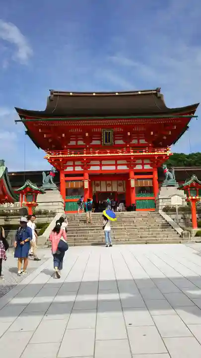 伏見稲荷大社の山門・神門