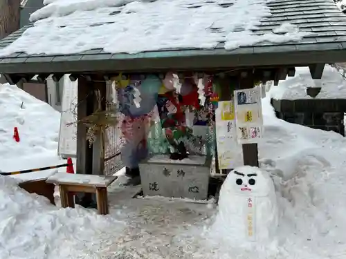 札幌諏訪神社の手水