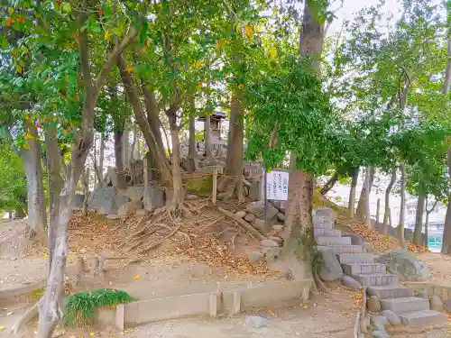 白山社（鎌須賀白山社）の自然