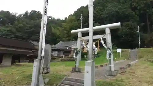 星之宮神社の鳥居