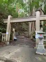 七面山敬慎院の山門・神門
