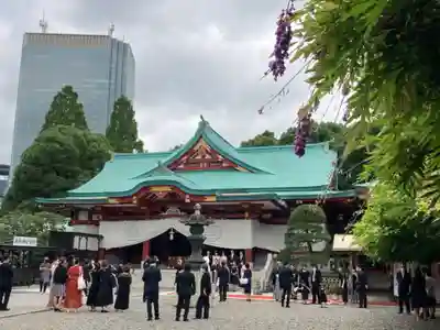 日枝神社の本殿・本堂