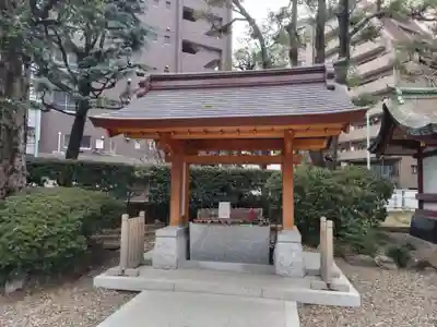 蒲田八幡神社の手水舎