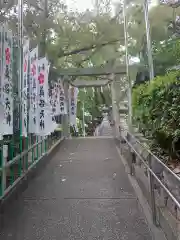 眞好天神社の鳥居